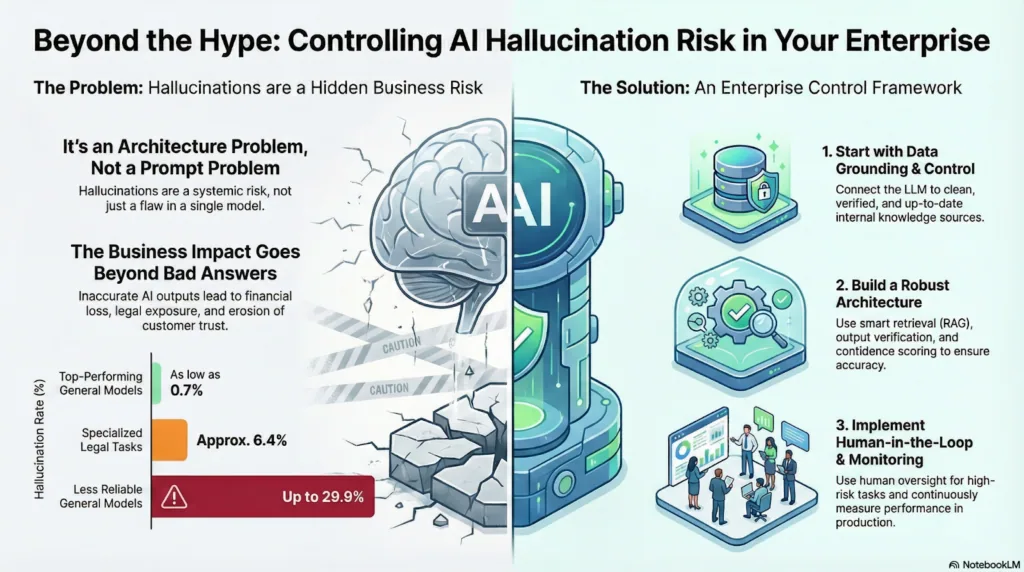 LLM hallucinations in enterprise AI