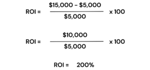 roi Scenario-Based Calculation
