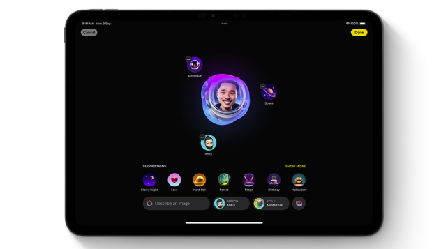 Image Playground feature in apple intelligence