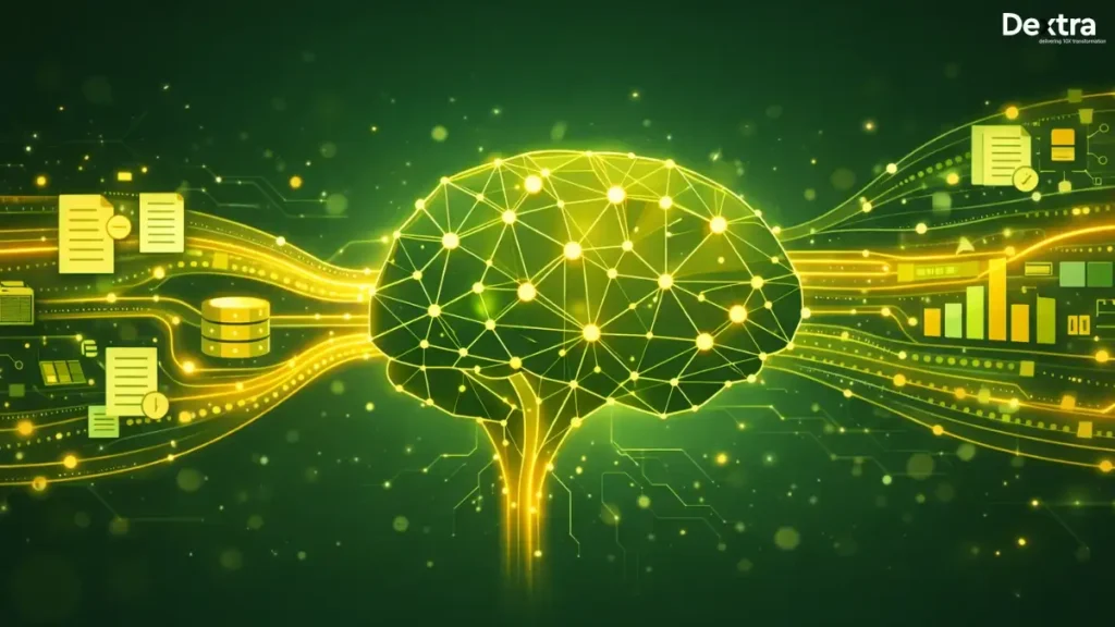 Futuristic AI Brain Data Pipelines