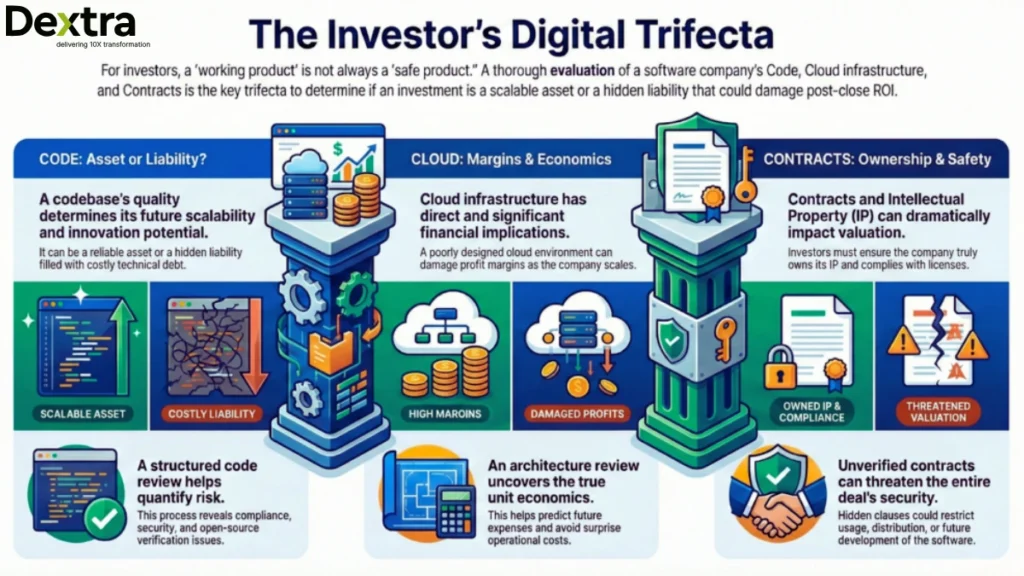 code cloud contracts due diligence