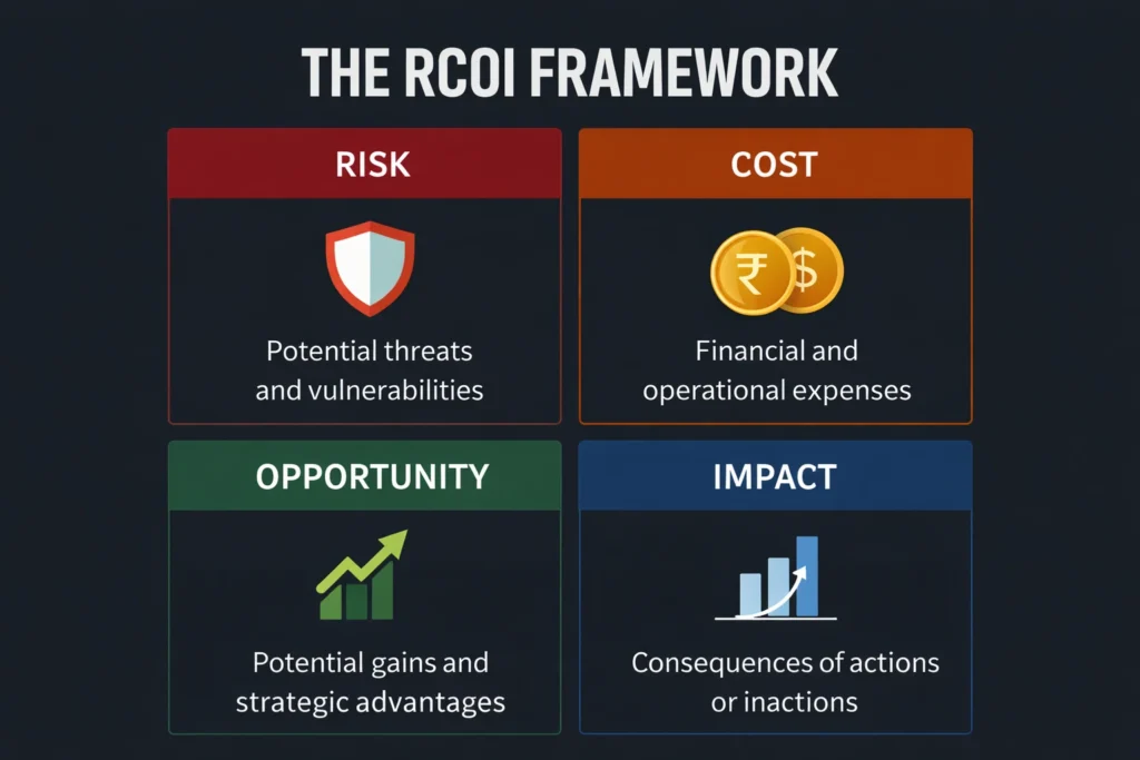 RCOI framework of tech dd